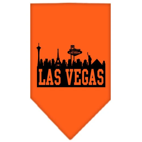Pet and Dog Bandana Screen Printed, "Las Vegas Skyline" - Image 9