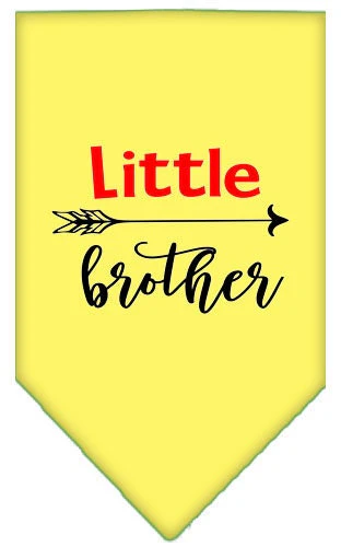 Pet and Dog Bandana Screen Printed, "Little Brother" - Image 10