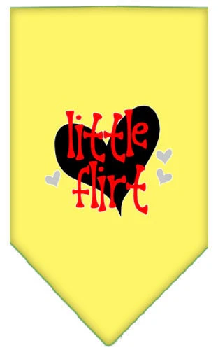 Pet and Dog Bandana Screen Printed, "Little Flirt" - Image 10