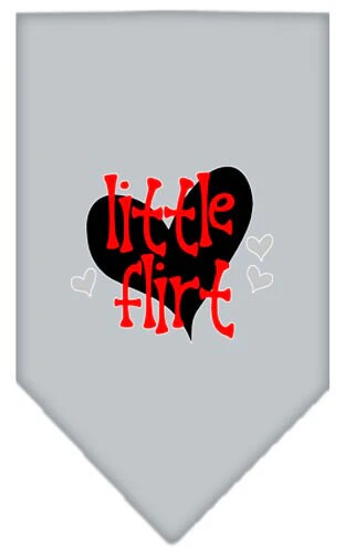 Pet and Dog Bandana Screen Printed, "Little Flirt" - Image 6