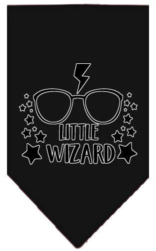 Pet and Dog Bandana Screen Printed, "Little Wizard" - Image 2