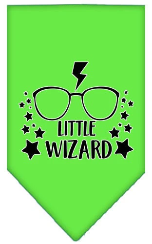 Pet and Dog Bandana Screen Printed, "Little Wizard" - Image 4