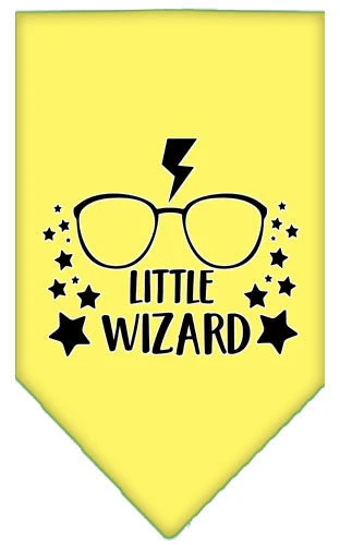 Pet and Dog Bandana Screen Printed, "Little Wizard" - Image 7