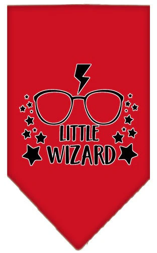 Pet and Dog Bandana Screen Printed, "Little Wizard" - Image 9