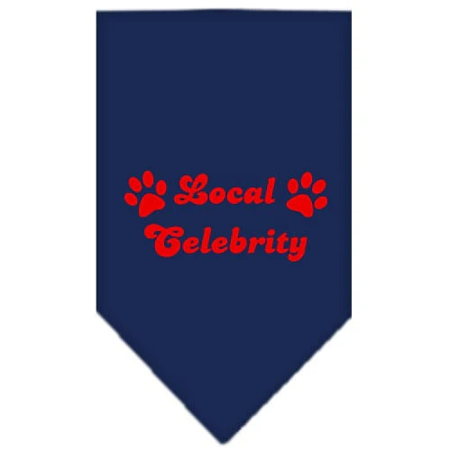 Pet and Dog Bandana Screen Printed, "Local Celebrity" - Image 10