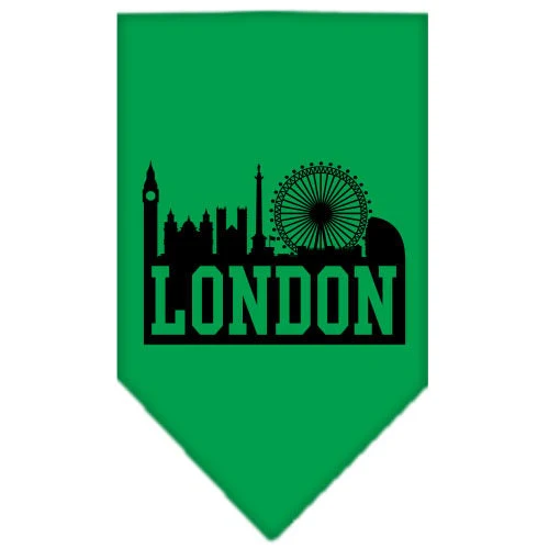 Pet and Dog Bandana Screen Printed, "London Skyline" - Image 9