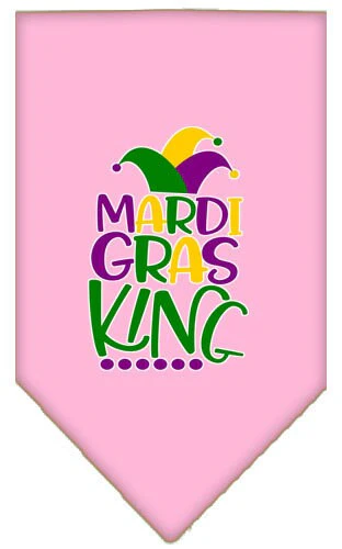 Pet and Dog Bandana Screen Printed, "Mardi Gras King" - Image 10