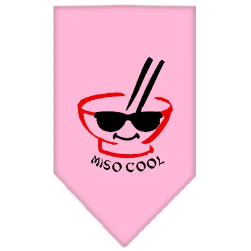 Pet and Dog Bandana Screen Printed, "Miso Cool" - Image 3