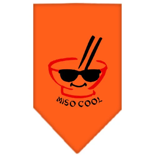 Pet and Dog Bandana Screen Printed, "Miso Cool" - Image 6