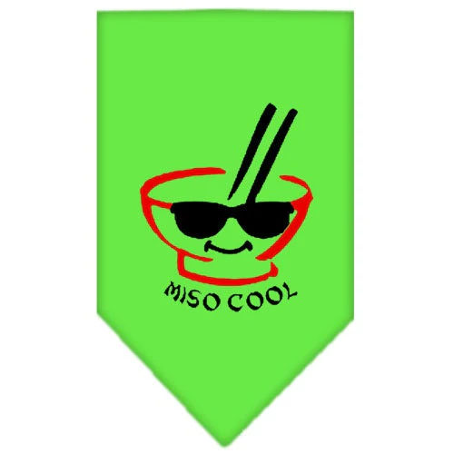 Pet and Dog Bandana Screen Printed, "Miso Cool" - Image 8