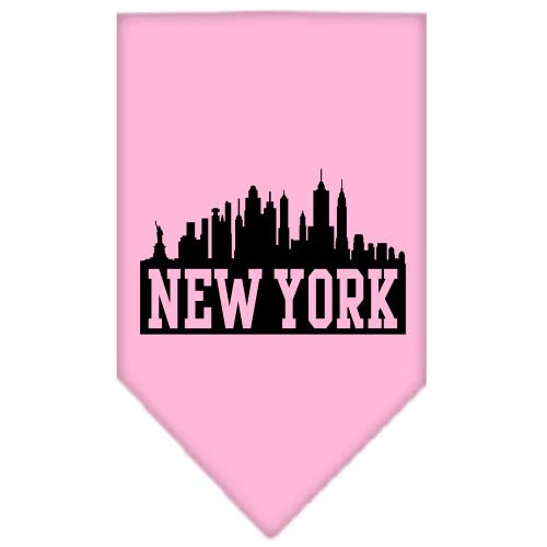 Pet and Dog Bandana Screen Printed, "New York Skyline" - Image 4