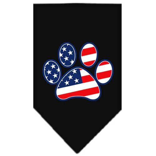Pet and Dog Bandana Screen Printed, "Patriotic Paw" - Image 7