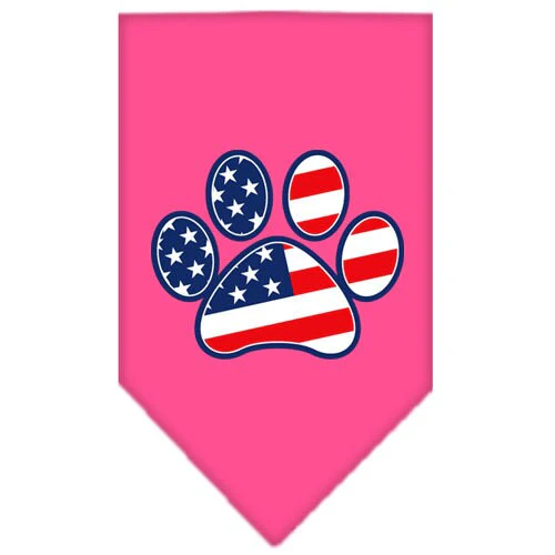 Pet and Dog Bandana Screen Printed, "Patriotic Paw" - Image 8