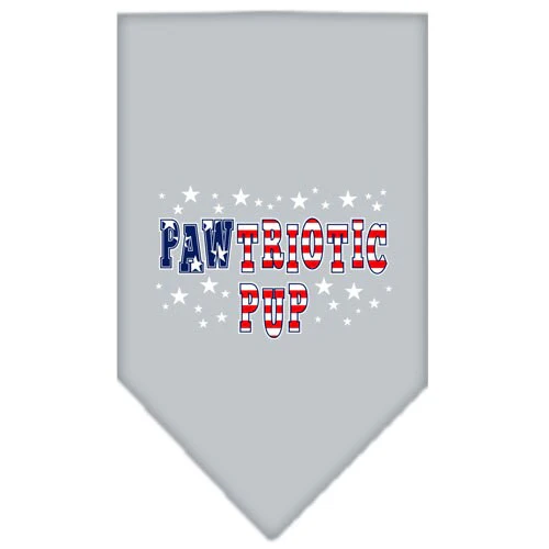 Pet and Dog Bandana Screen Printed, "Pawtriotic Pup" - Image 5
