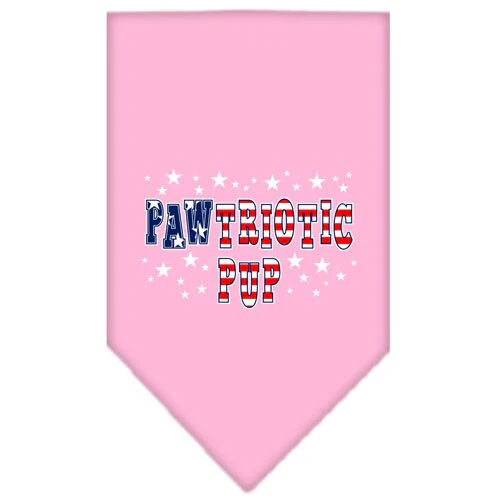 Pet and Dog Bandana Screen Printed, "Pawtriotic Pup" - Image 7