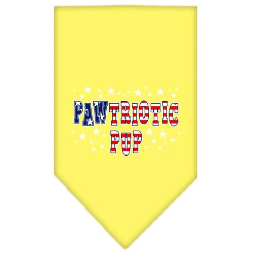 Pet and Dog Bandana Screen Printed, "Pawtriotic Pup" - Image 9