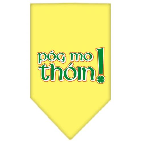 Pet and Dog Bandana Screen Printed, "Pog Mo Thoin" - Image 10