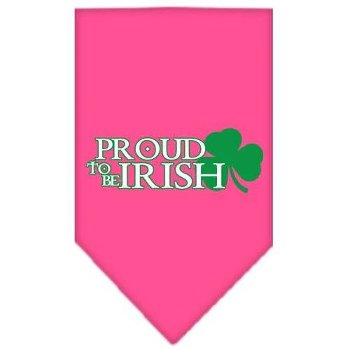 Pet and Dog Bandana Screen Printed, "Proud To Be Irish" - Image 10