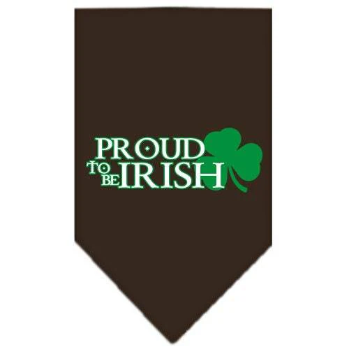 Pet and Dog Bandana Screen Printed, "Proud To Be Irish" - Image 8