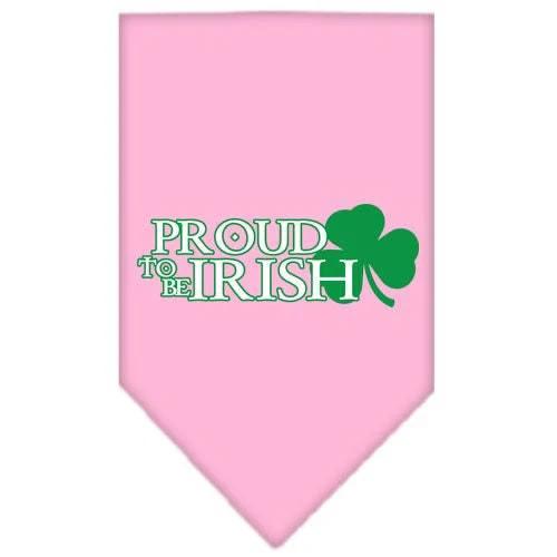Pet and Dog Bandana Screen Printed, "Proud To Be Irish" - Image 9