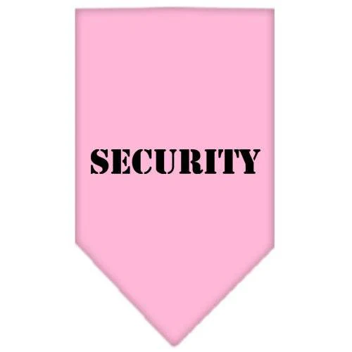 Pet and Dog Bandana Screen Printed, "Security" - Image 10