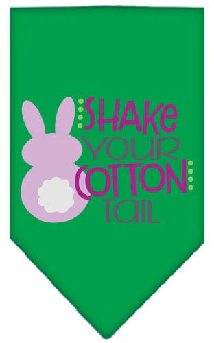 Pet and Dog Bandana Screen Printed, "Shake Your Cotton Tail" - Image 4