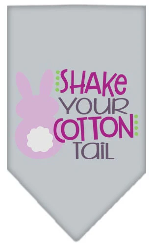 Pet and Dog Bandana Screen Printed, "Shake Your Cotton Tail" - Image 5