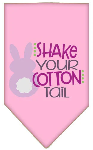 Pet and Dog Bandana Screen Printed, "Shake Your Cotton Tail" - Image 6