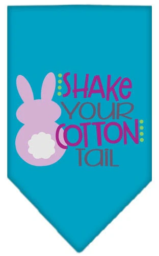 Pet and Dog Bandana Screen Printed, "Shake Your Cotton Tail" - Image 9