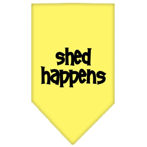Pet and Dog Bandana Screen Printed, "Shed Happens" - Image 10