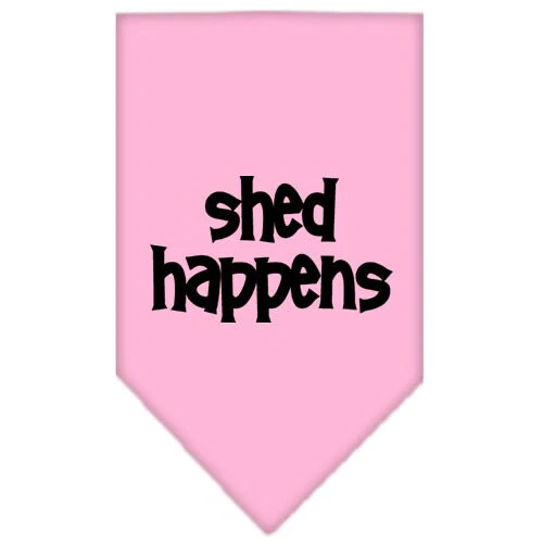 Pet and Dog Bandana Screen Printed, "Shed Happens" - Image 7