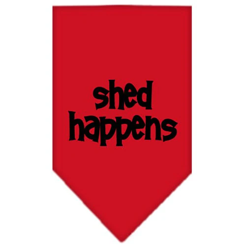 Pet and Dog Bandana Screen Printed, "Shed Happens" - Image 8
