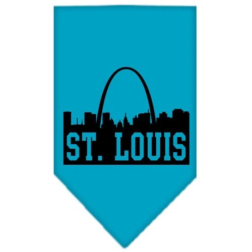 Pet and Dog Bandana Screen Printed, "St. Louis Skyline" - Image 10