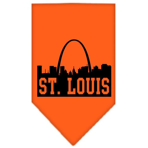Pet and Dog Bandana Screen Printed, "St. Louis Skyline" - Image 9