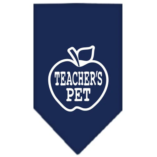 Pet and Dog Bandana Screen Printed, "Teachers Pet" - Image 8
