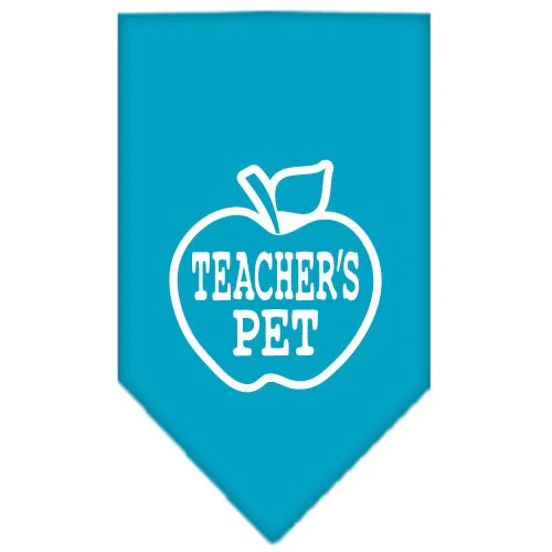Pet and Dog Bandana Screen Printed, "Teachers Pet" - Image 9