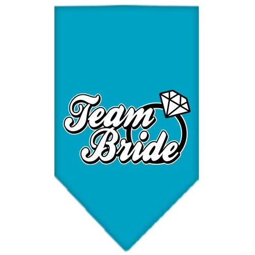 Pet and Dog Bandana Screen Printed, "Team Bride" - Image 10