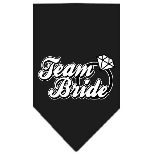 Pet and Dog Bandana Screen Printed, "Team Bride" - Image 4