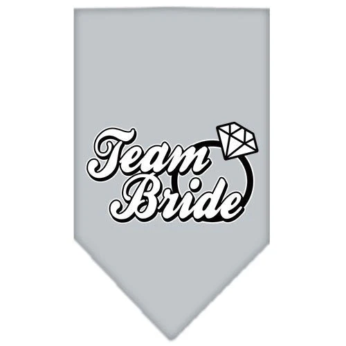 Pet and Dog Bandana Screen Printed, "Team Bride" - Image 6
