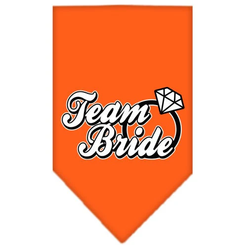 Pet and Dog Bandana Screen Printed, "Team Bride" - Image 9
