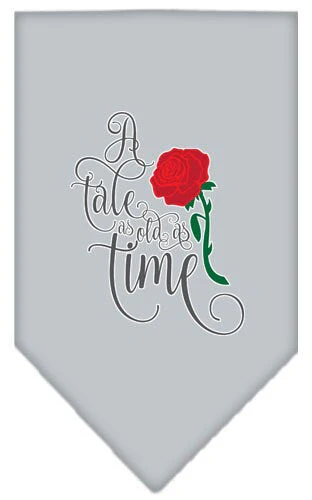 Pet and Dog Bandana Screen Printed, "Timeless Tale" - Image 3