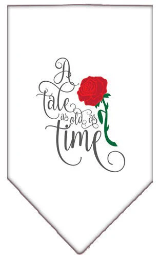Pet and Dog Bandana Screen Printed, "Timeless Tale" - Image 6