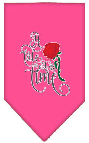 Pet and Dog Bandana Screen Printed, "Timeless Tale" - Image 8