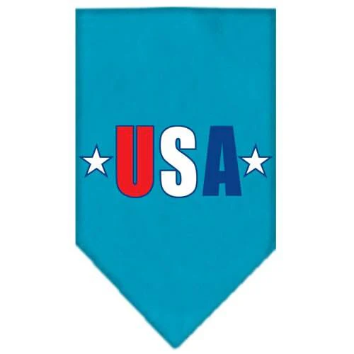 Pet and Dog Bandana Screen Printed, "USA Star" - Image 5