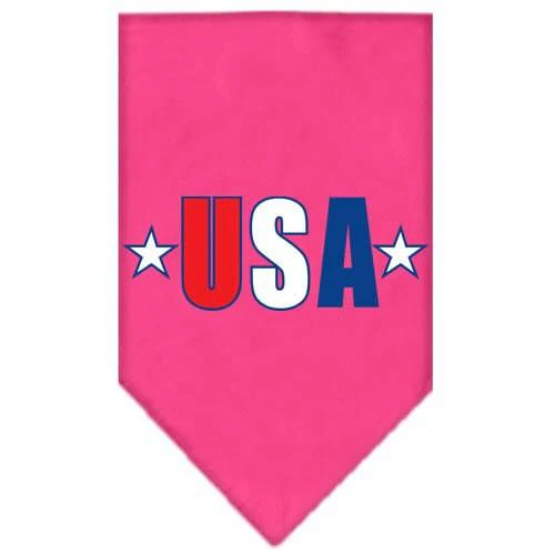 Pet and Dog Bandana Screen Printed, "USA Star" - Image 8