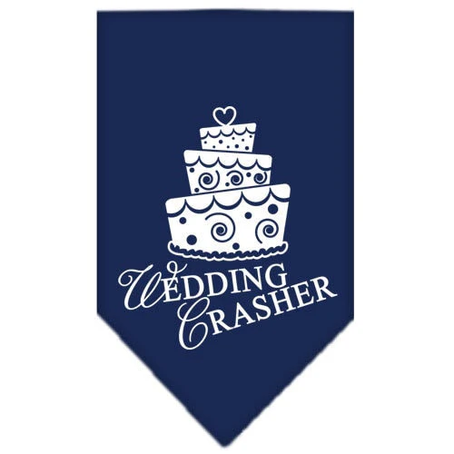 Pet and Dog Bandana Screen Printed, "Wedding Crasher" - Image 6
