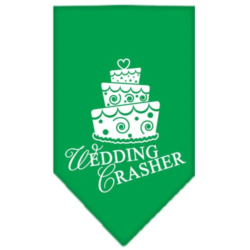 Pet and Dog Bandana Screen Printed, "Wedding Crasher" - Image 9