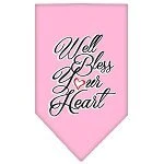 Pet and Dog Bandana Screen Printed, "Well Bless Your Heart" - Image 2