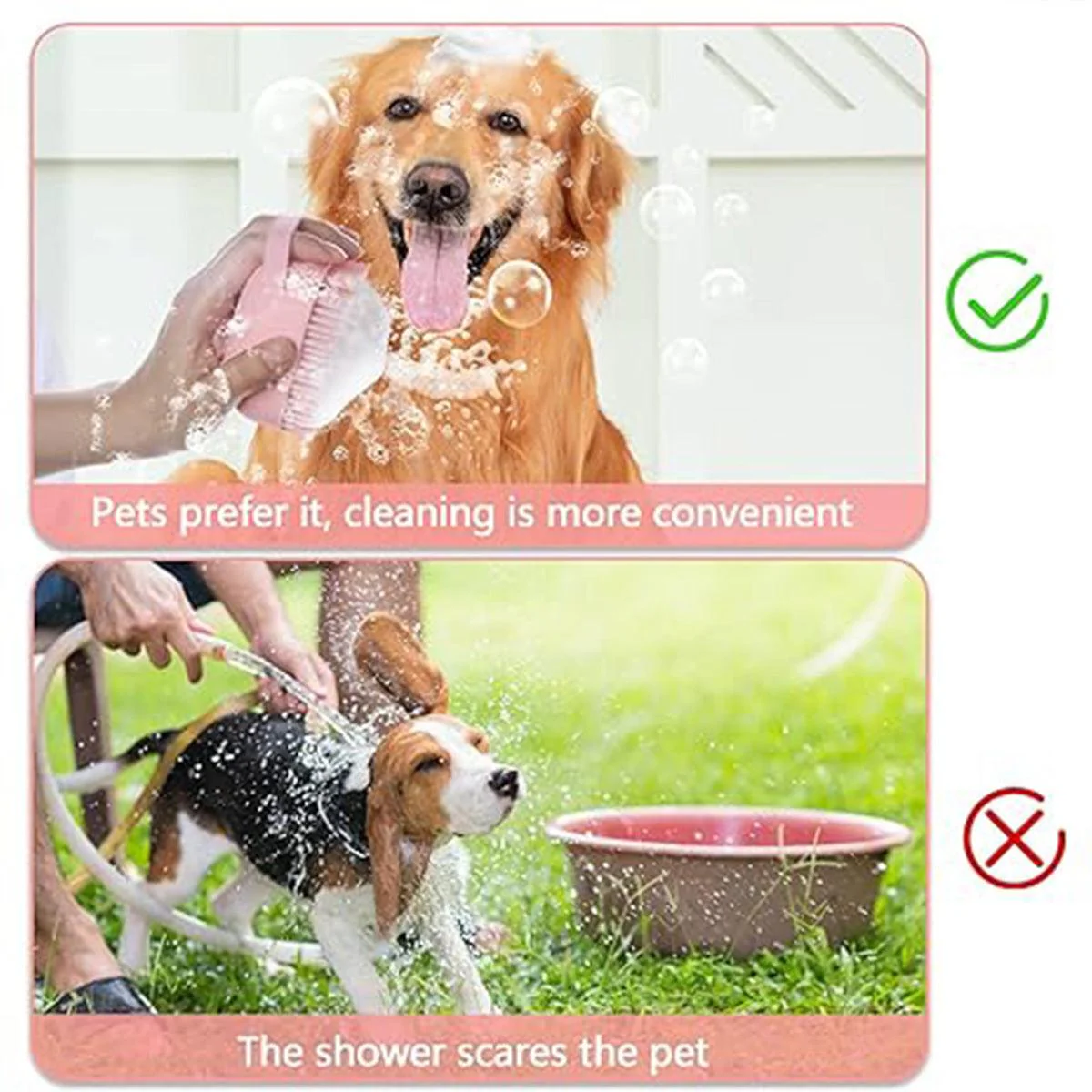 Pet Bath Comb With Shampoo Dispenser - Image 3