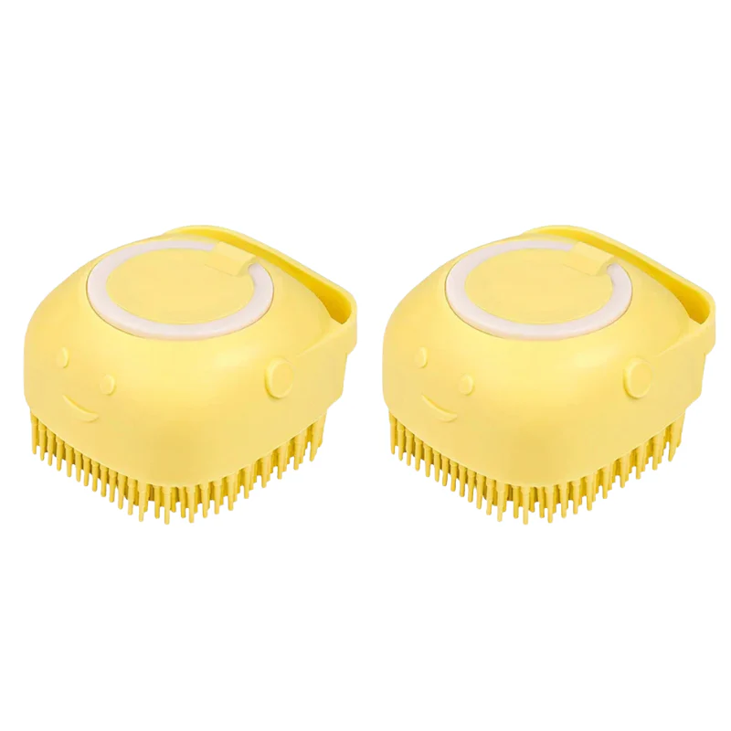 Pet Bathing Brush with Shampoo Dispenser - Image 19